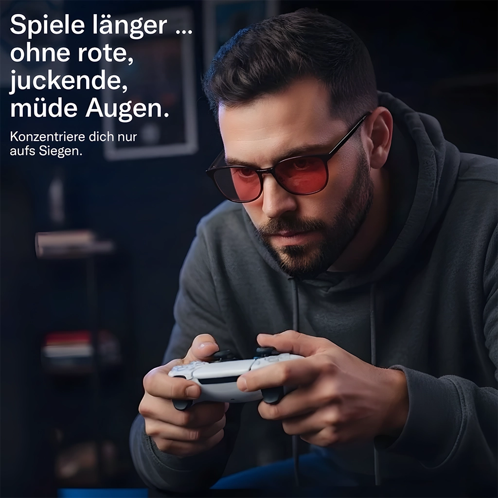 RedAura® - Unisex Blaulichtbrille
